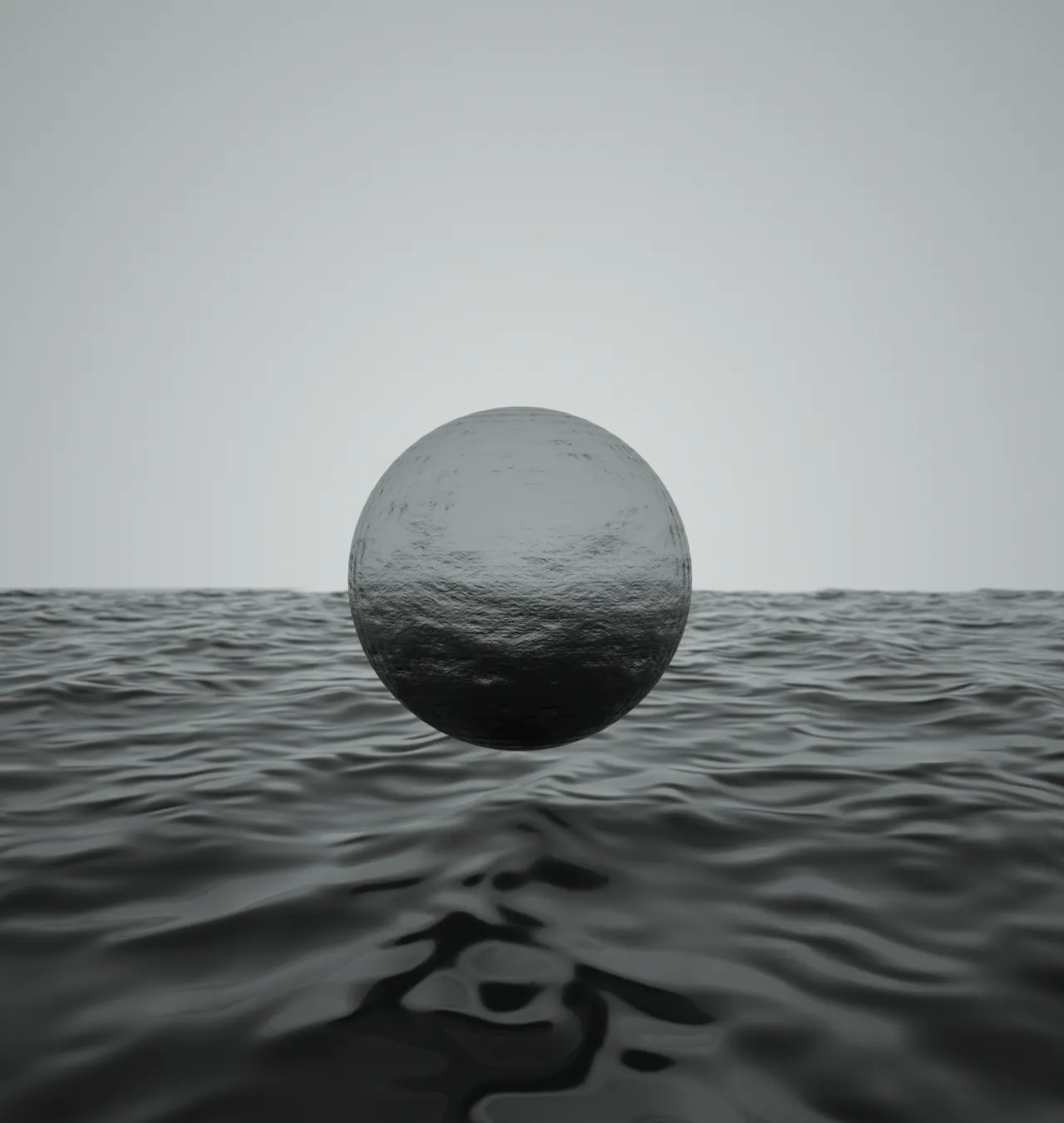 Ball Over Sea